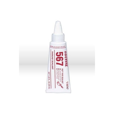 Loctite PST Thread Sealant, Type: No 567 thread sealant, Style: High temperature, Size: 50 ml tube/1.69 oz LOC2087067